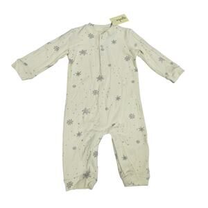 NWT Vignette 6-12M Mary Playsuit in Cream Snowflake